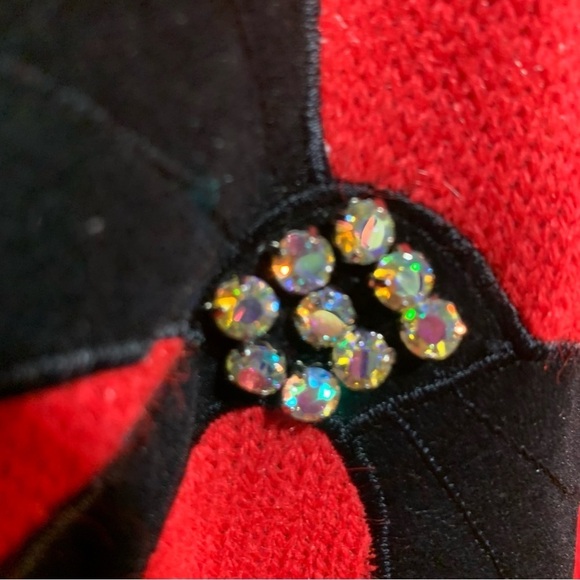 Vintage 90s Soft Wool Blend Holiday Xmas Red Sweater Size 3X Women’s Plus Size - Picture 6 of 9